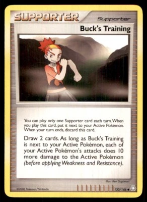 2008 Diamond & Pearl - Legends Awakened Buck’s Training Uncommon #130 - Image 1 of 2