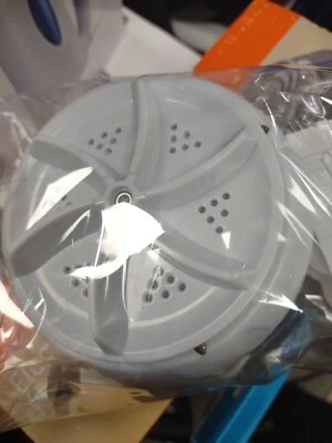 MINI Portable Wash Machine 9lbs Dual Knobs Timer Control Compact Laundry - Image 1 of 2