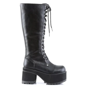 Demonia Ranger-302 Platform Boots • Ships in 2-4 Weeks • Gothic - Picture 1 of 4