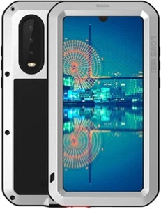 Funda de vidrio templado blindada Huawei P30 cuerpo completo híbrida resistente metal a prueba de golpes - Imagen 1 de 5