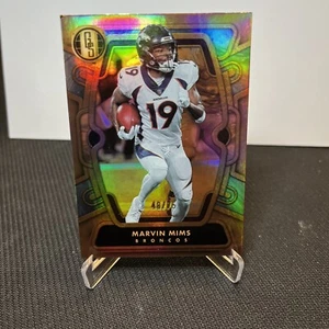 2024 Panini Gold Standard - Platinum #29 Marvin Mims /75 - Bild 1 von 3