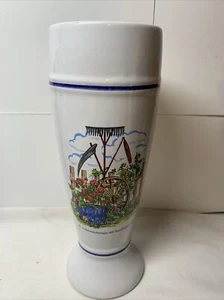 Vtg  German Beer Stein 1991 tall .05l Volkswandertage WF Zweiflingen 1991 - Picture 1 of 11