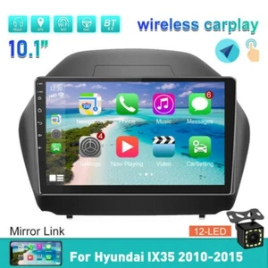10.1'' Android 11 Carplay Autoradio GPS RDS BT Für Hyundai ix35 Tucson 2009-2015 - Bild 1 von 12