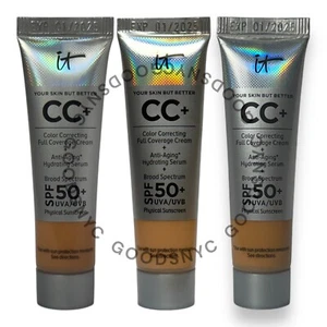 IT COSMETICS Your Skin But Better CC+ Cream with SPF 50+ EXP 01/2025 CHOOSE! - Picture 1 of 7