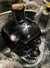 Glass Skull Decanter Apothecary Jar - Witch Potion Bottle - Poison - Alchemy