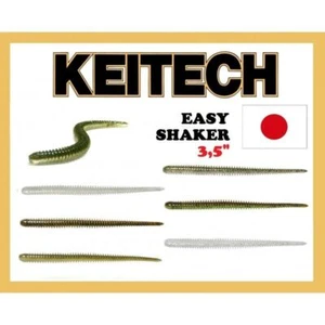 Angelköder Keitech Easy Shaker 3,5" - 12 Stck. Wurm Dropshot duftend Texas Rig - Bild 1 von 15