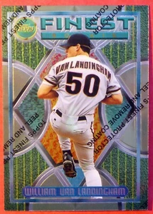 1995 Topps Finest William Van Landingham #6 (Giants) NM+ - Picture 1 of 2