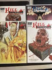 KILL SHAKESPEARE Tide of Blood Comic Lot # 1 2 4 5 ~1ST PRINT ~ NM/UNREAD ~IDW