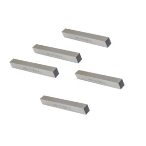 5 PC M42 Cobalt Steel Square Lathe Tool Bits Milling Fly Cutter 1/2" x 1/2" x 4" - Picture 1 of 2