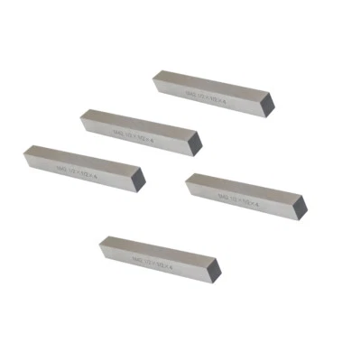 5 PC M42 Cobalt Steel Square Lathe Tool Bits Milling Fly Cutter 1/2" x 1/2" x 4" - Image 1 of 2