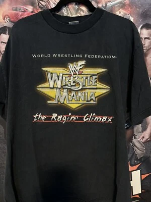WWF WrestleMania XV 15 Shirt - MINT - Vintage WWE Size XL  - The Rock Stone Cold - Image 1 of 4