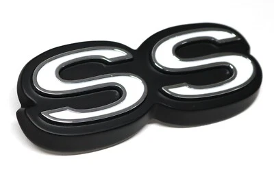 Nuevo emblema de panel de acabado trasero SS hecho en EE. UU. / para Chevy II Nova 3075 1968-1969 Foto 1 de 4