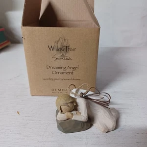 Willow Tree Dreaming Angel Ornament 2004 NUEVO Demaco Gaurding Your Hopes & Dreams - Imagen 1 de 9