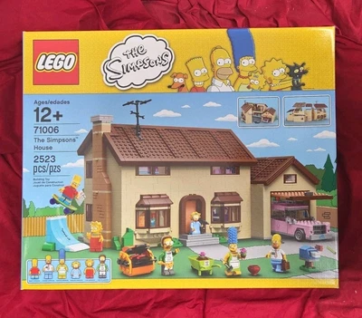 LEGO The Simpsons House (71006) Complete Set Retired Set - Image 1 of 4