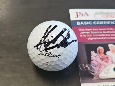 Pelota de golf firmada por Henrik Stenson PGA Tour autografiada Titleist LIV CERTIFICADO DE AUTENTICIDAD JSA Foto 1 de 3
