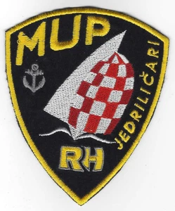 MUP RH Jedrilicari Patch Croatia Police Ministry of the Interior Sailor - Picture 1 of 2