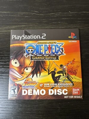 PlayStation 2 One Piece Grand Battle Demo Disc Shonen Jumps NEW SEALED - Image 1 of 2