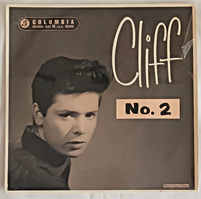 Cliff Richard And The Drifters - Cliff No. 2 - UK 7" Vinyl EP 1959 Columbia 7910 - Image 1 of 4