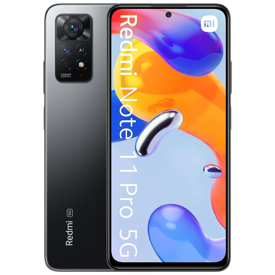 XIAOMI Redmi Note 11 Pro 5G 128GB Nero Molto Buono - Ricondizionato - Immagine 1 di 1