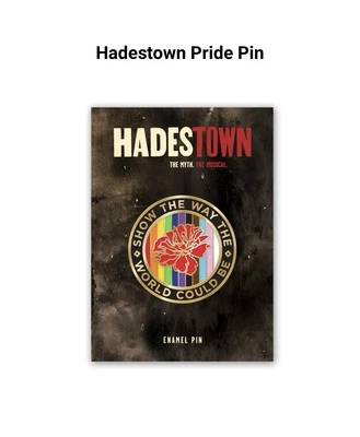 Hadestown 2025 Broadway Pride Lapel Pin - Image 1 of 2