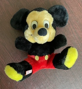 Vintage 8 Inch Disney Mickey Mouse Plush Toy Animal - Picture 1 of 5