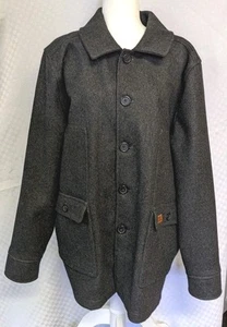 Giacca STORMY KROMER Mackinaw uomo grande lana vergine originale ottima - Foto 1 di 10