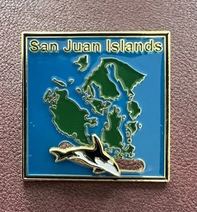 San Juan Islands Movable Pin - Picture 1 of 1