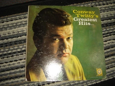 Conway Twitty - Greatest Hits 1960 USA Gatefold Vinyl LP Poster VG/VG - Image 1 of 4