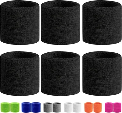 VIKY Schweißband Handgelenk Fitness Sport Baumwolle Absorbierend Kinder Jungen M
