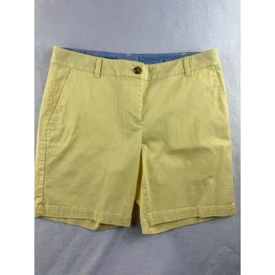 Pantalones Cortos Chinos Talbots Fin de Semana Amarillos Informales Todos los Días Talla 4 Foto 1 de 4