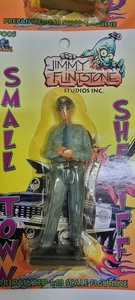Jimmy Flintstone Small Sheriff #JFP005 1:18 Figur NEU OVP - Picture 1 of 1
