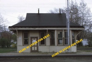 Bowling Green Wood Co. OH CH&D B&O Railroad Depot Slide 1971 RR - Imagen 1 de 1