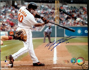 MIGUEL TEJADA Orioles Signed Batting 8x10 Auto COA Photo MLB Authentication HOLO - Picture 1 of 2