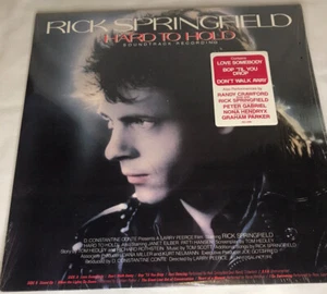 Rick Springfield Hard to Hold Soundtrack Vinyl Record LP Hype Sticker VG/VG+ - Picture 1 of 7