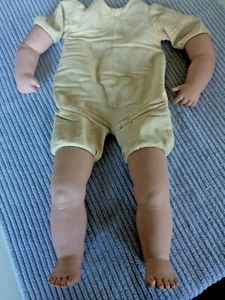 Porzellan - Arme - Beine mit Nesselstoffkörper !! Handarbeit !! - Bild 1 von 5