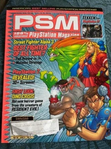 RARE PSM PLAYSTATION MAGAZINE #21 STREET FIGHTER ALPHA 3 W/ STICKERS MAY 1999 - Bild 1 von 1