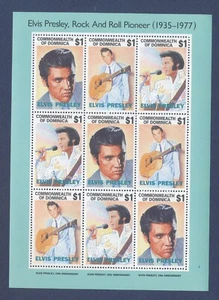 DOMINICA - scott 1544a - MNH S/S - Elvis 1993 --b - Foto 1 di 1