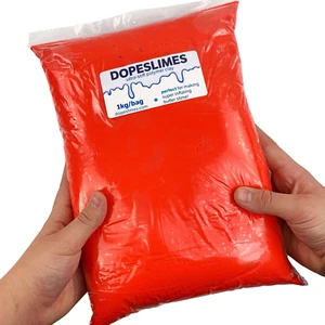 HUGE Red Soft Clay - 1 kg - Great For Butter Slime DIY - Picture 1 of 4