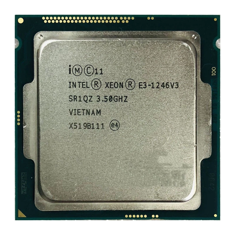 Intel Xeon E3-1246 V3 3.5GHz CPU 4-Core 8M LGA 1150 SR1QZ 84W 350 MHz Processor - Image 1 of 1