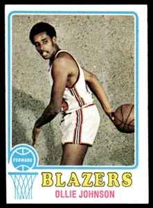 1973-74 Topps Ollie Johnson Portland Trail Blazers #109 - Foto 1 di 2
