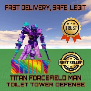 SHINY Titan Forcefield Woman | Toilet Tower Defense | TTD | Cheapest and Fast - Picture 1 of 1