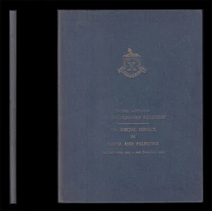 2. LINCOLNSHIRE REGIMENT Sonderdienst MALTA & PALESTINA 1935-36, arabische Unruhen - Bild 1 von 24