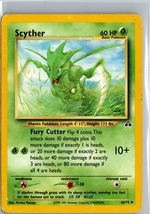 Scyther Neo Discovery #46/75 Uncommon Lightly played - Picture 1 of 2