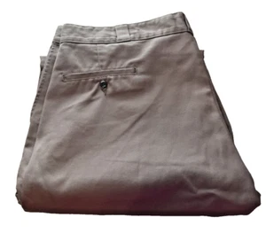 DICKIES Industrial Work Pants Reinforce Dbl Knees Straight 5 Pocket Gray *43x29 - Picture 1 of 21