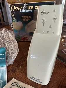 Vintage Oster Ice Crusher Blender Accessory w/Original Box & Paperwork Model 435 - Picture 1 of 18