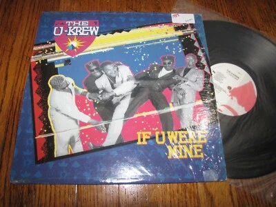 THE U-KREW - IF U WERE MINE - ENIGMA RECORDS LP  - Image 1 of 2
