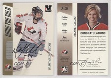 2006-07 ITG Going for Gold Women's National Team Delaney Collins #A-CO Auto