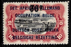 1922 BELGIUM occ.GERMANY EAST AFRICA  Sc#N28 MLH OG VF - Picture 1 of 2