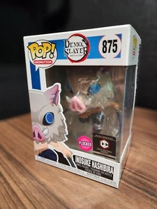 ¡FUNKO POP! Cáliz Cazador de Demonios Exclusivo Inosuke Hashibira (Flocked) #875 - Imagen 1 de 9