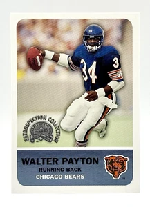 2000 Greats of the Game Retrospection Collection Walter Payton Chicago Bears - Foto 1 di 2